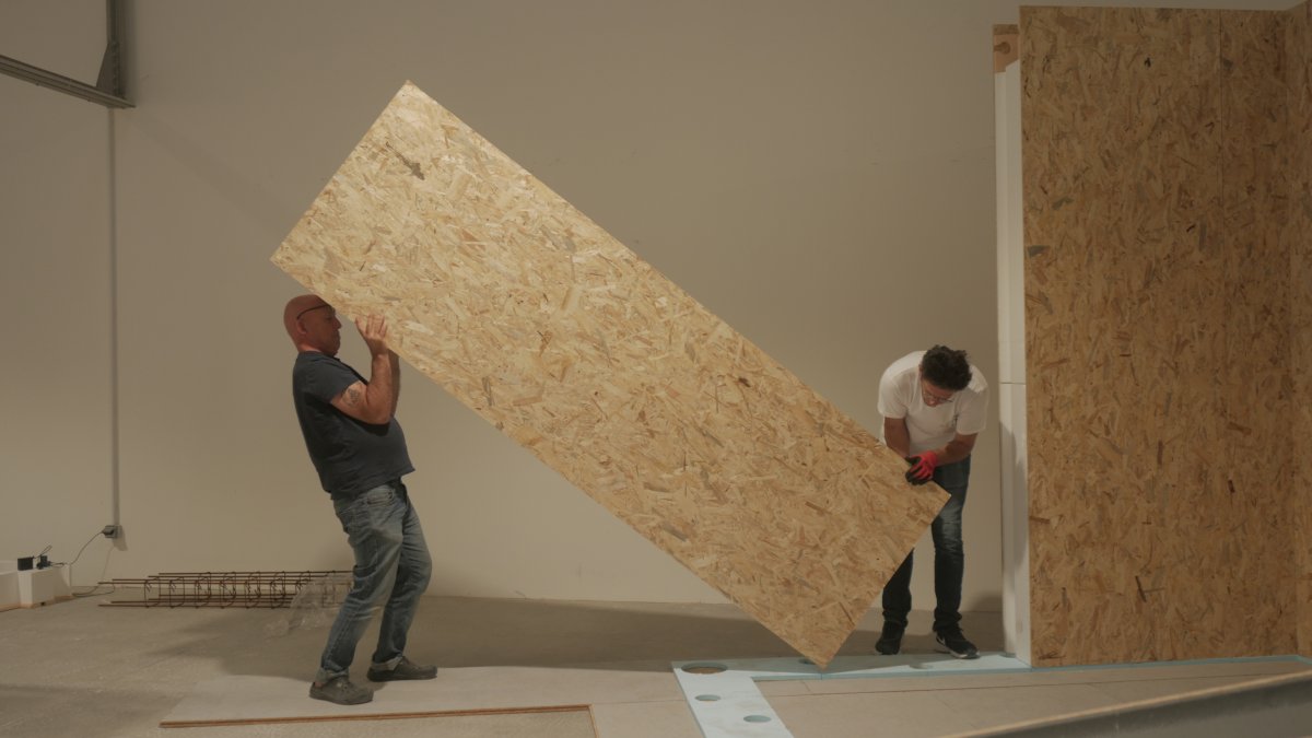 Installation facile panneaux sandwichs Ecobob